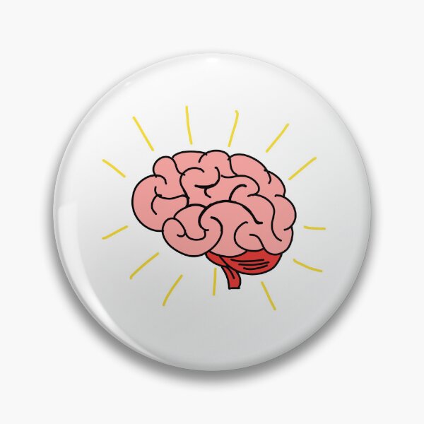 Item preview, Brain cartoon style  designed and sold by Artkitokri.
