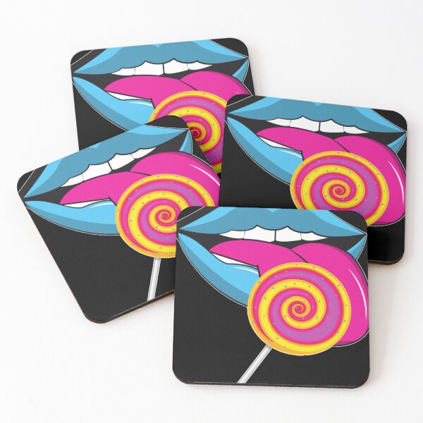 Item preview, Colorful Lollipop And Tongue  1 designed and sold by DejuEmmeri.