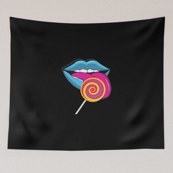 Item preview, Colorful Lollipop And Tongue  1 designed and sold by DejuEmmeri.