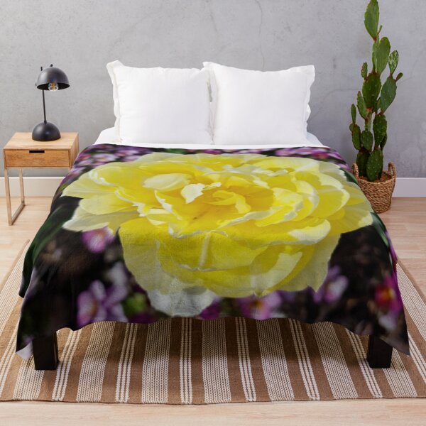 Item preview, Yellow Tulip Flower with Viola Tricolor around designed and sold by Gaboro.