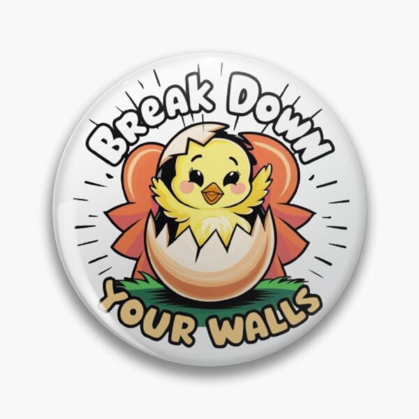 Item preview, Break down your walls designed and sold by catcraftss.