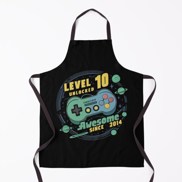 Item preview, level 10 unlocked awesome since 2014 designed and sold by first-shirt ⭐ ⭐ ⭐ ⭐ ⭐.