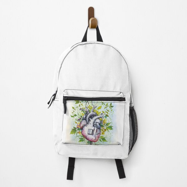 Item preview, Botanical Beat: Watercolor Heart with Life-saving Touch designed and sold by EmeraldeaArt.