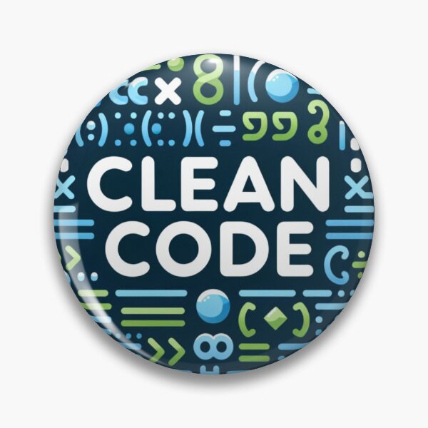 Item preview, Clean Code designed and sold by PatchMerch.