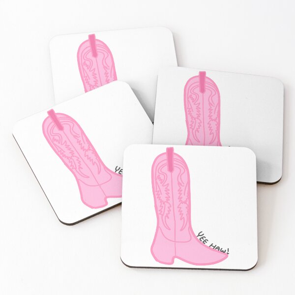 Item preview, cowgirl boot pink designed and sold by rocketgurl3000.
