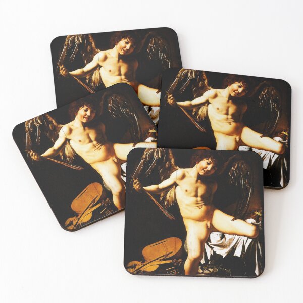 Item preview,  "Amor Vincit Omnia: Replica of Caravaggio" designed and sold by ConstruArt.
