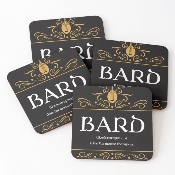 Item preview, Rpg Bards Bard Dungeons Crawler And Dragons Slayer designed and sold by CamillDurgan.