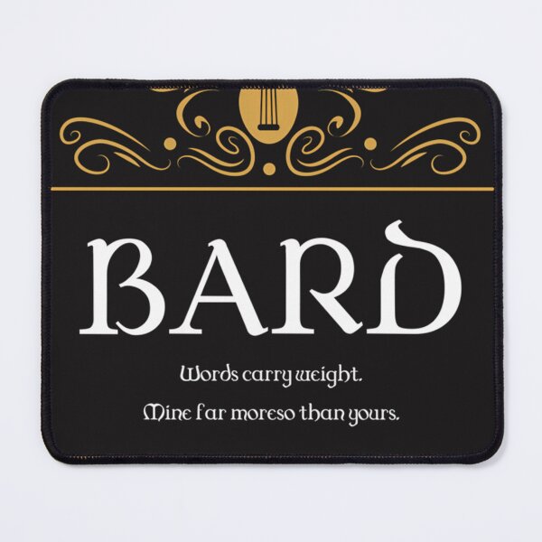 Item preview, Rpg Bards Bard Dungeons Crawler And Dragons Slayer designed and sold by CamillDurgan.