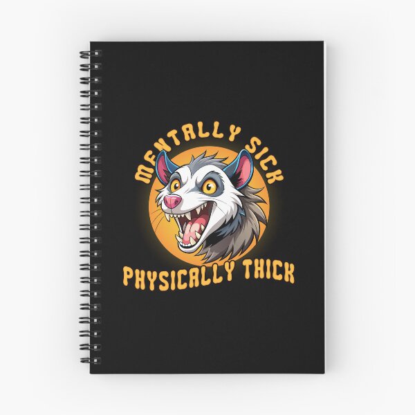 Item preview, Mentally sick, physically thick  designed and sold by onemoremask.