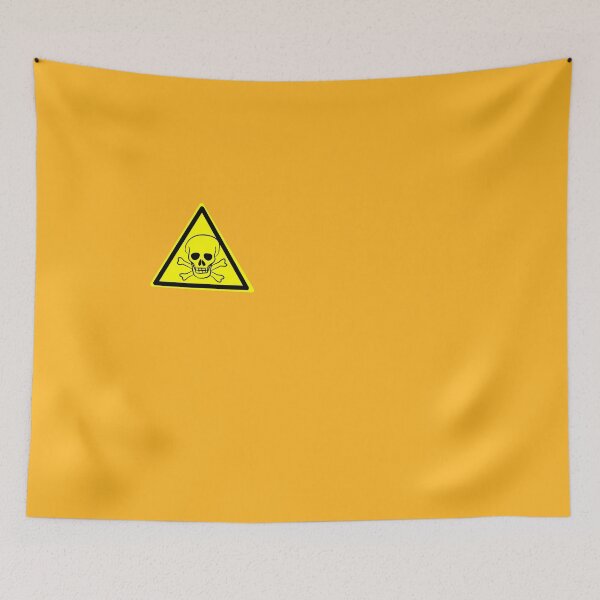 Item preview, Danger sign board Sticker designed and sold by Artkitokri.