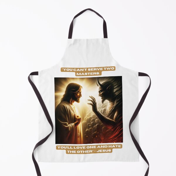 Item preview, "You can't serve two masters. You'll love one and hate the other" - Jesus designed and sold by STO1KA.