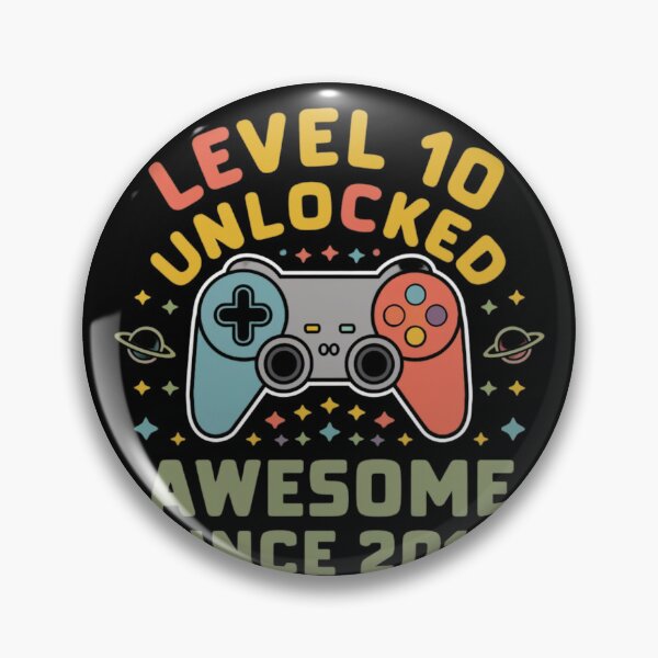 Item preview, level 10 unlocked awesome since 2014 designed and sold by first-shirt ⭐ ⭐ ⭐ ⭐ ⭐.