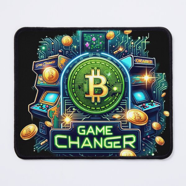Item preview, Game Changer Bitcoin Logo designed and sold by Emoji Emblems.
