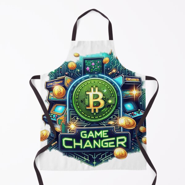 Item preview, Game Changer Bitcoin Logo designed and sold by Emoji Emblems.