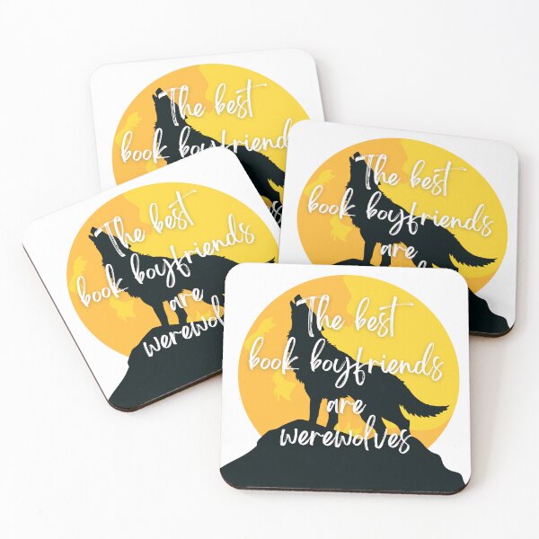 Item preview, The best book boyfriends are werewolves designed and sold by bookishjargon.