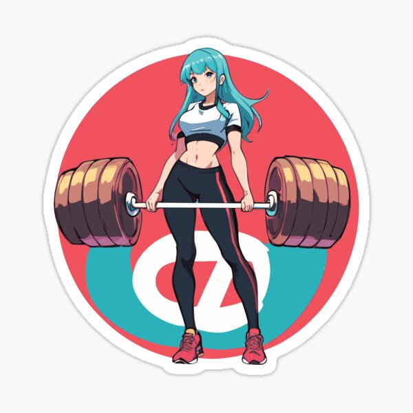 Small Stature, Mighty Strength: A Woman with a Big Heart and a Resilient Mind Lifts with Ease Sticker