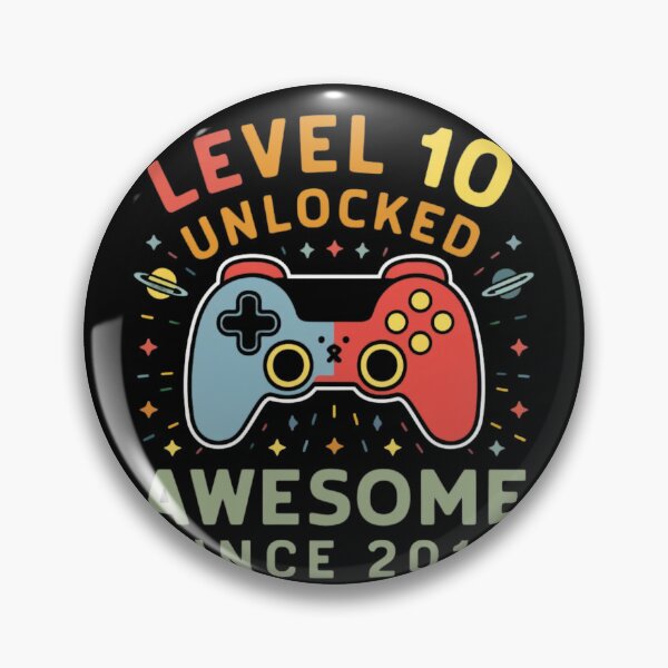 Item preview, level 10 unlocked awesome since 2014 designed and sold by first-shirt ⭐ ⭐ ⭐ ⭐ ⭐.