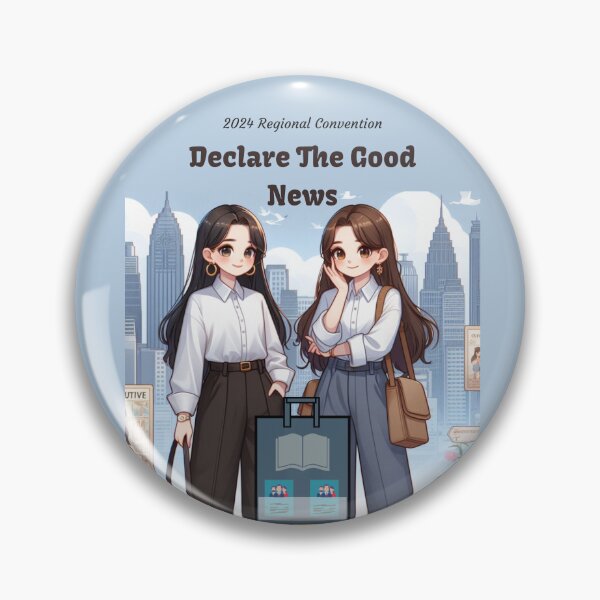 Item preview, Regional Convention (Girls in pants preaching in the city) designed and sold by Friendly-Shop.
