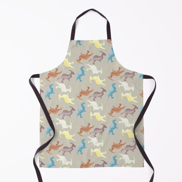Item preview, Parasaurolophus Dinosaur Pattern (Fossil Tan) designed and sold by BLAAAAASK.