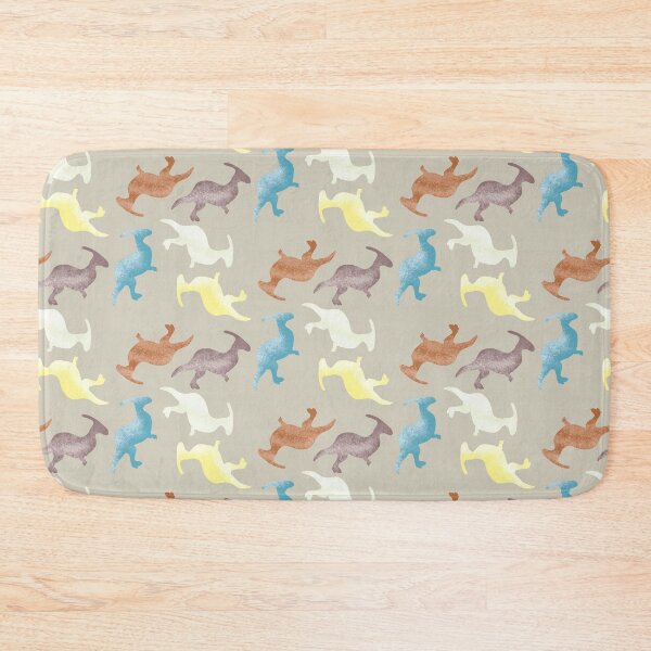 Item preview, Parasaurolophus Dinosaur Pattern (Fossil Tan) designed and sold by BLAAAAASK.