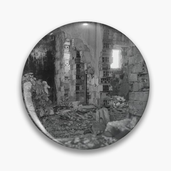 Item preview, Edificio abandonado dentro de ferms y plantas superando los escombros designed and sold by Brian Scantlebury.