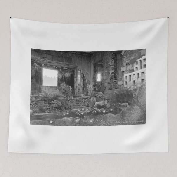 Item preview, Edificio abandonado dentro de ferms y plantas superando los escombros designed and sold by Brian Scantlebury.