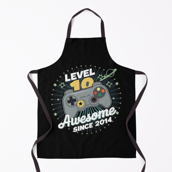 Item preview, level 10 unlocked awesome since 2014 designed and sold by first-shirt ⭐ ⭐ ⭐ ⭐ ⭐.