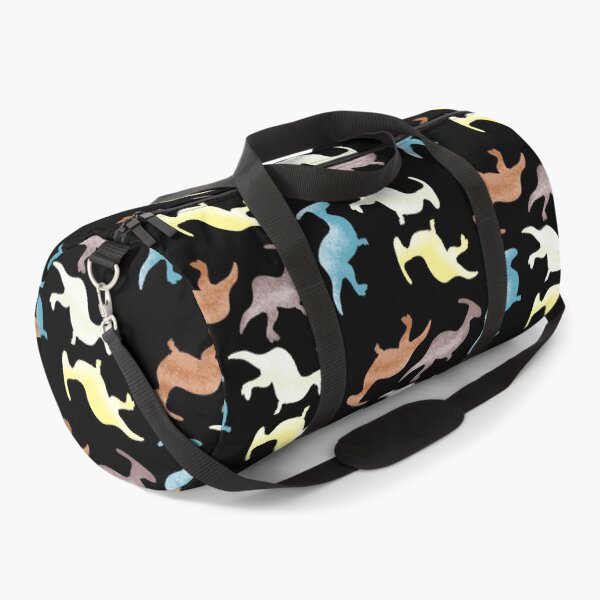 Item preview, Parasaurolophus Dinosaur Pattern (Black) designed and sold by BLAAAAASK.