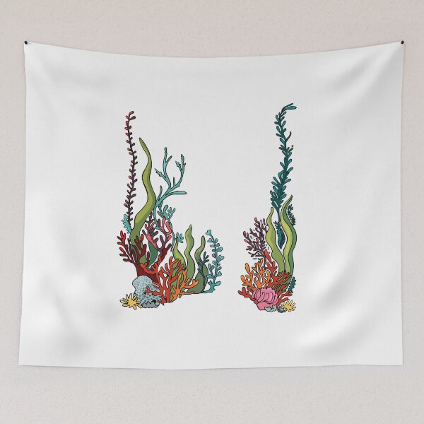 Item preview, Ilustraciones en acuarela de algas. Planta de algas marinas designed and sold by Anastasiia Yurevych.