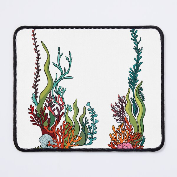 Item preview, Watercolor illustrations of algae. Ocean Seaweed Plant designed and sold by Anastasiia Yurevych.