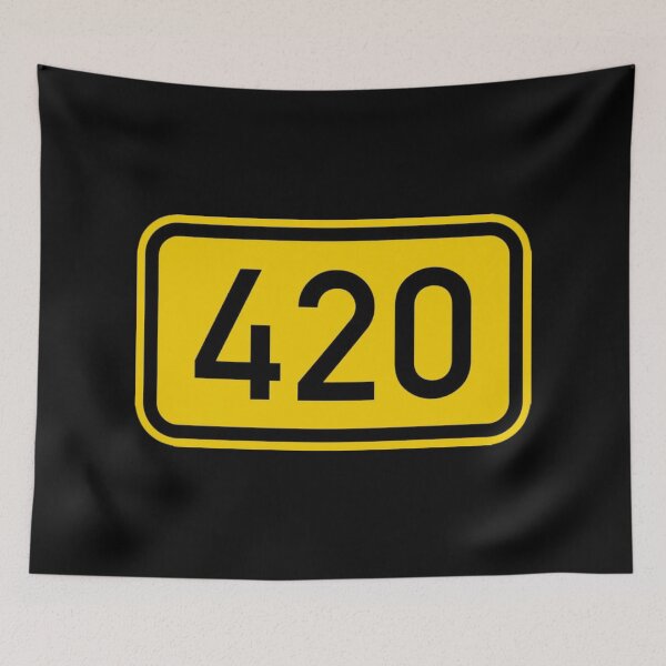 Item preview, 420, traffic sign designed and sold by Numbers-Art.
