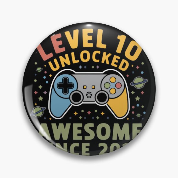 Item preview,  level 10 unlocked awesome since 2014 designed and sold by first-shirt ⭐ ⭐ ⭐ ⭐ ⭐.