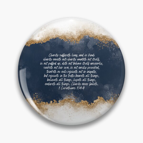 Item preview, Charity Never Faileth designed and sold by iwoh.