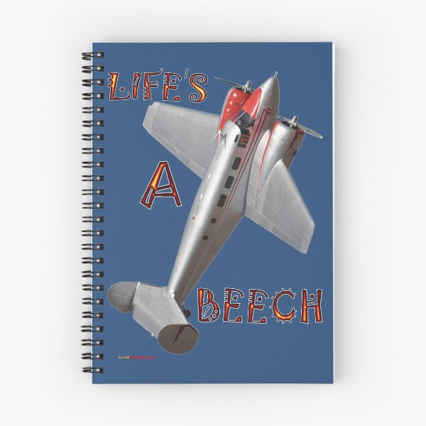 Item preview, Life's A Beech - Beechcraft D18 VH-BHS banked designed and sold by muz2142.