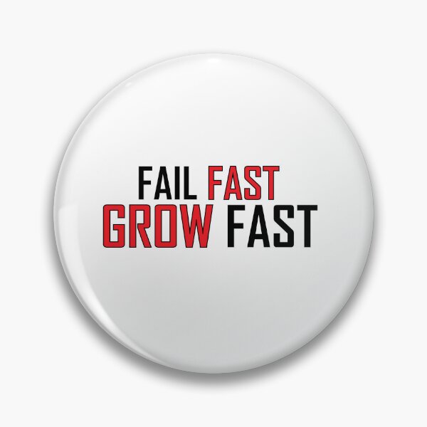 Item preview, Fail Fast, Grow Fast designed and sold by Positive Mindzet!.