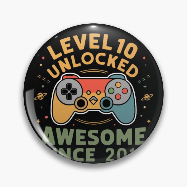 Item preview, level 10 unlocked awesome since 2014 designed and sold by first-shirt ⭐ ⭐ ⭐ ⭐ ⭐.