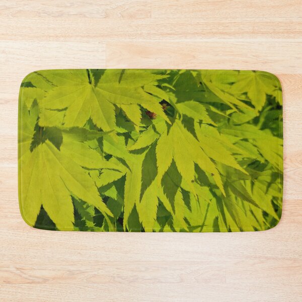 Item preview, Fresh Green Japanese Maple Leaves designed and sold by Gaboro.