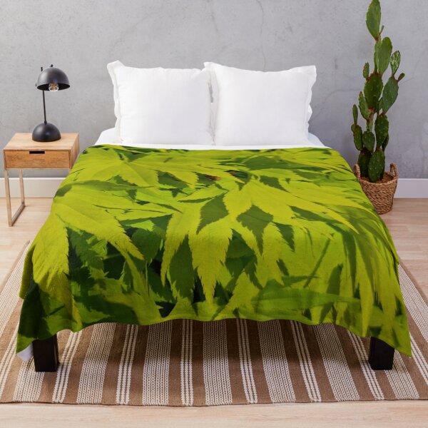 Item preview, Fresh Green Japanese Maple Leaves designed and sold by Gaboro.