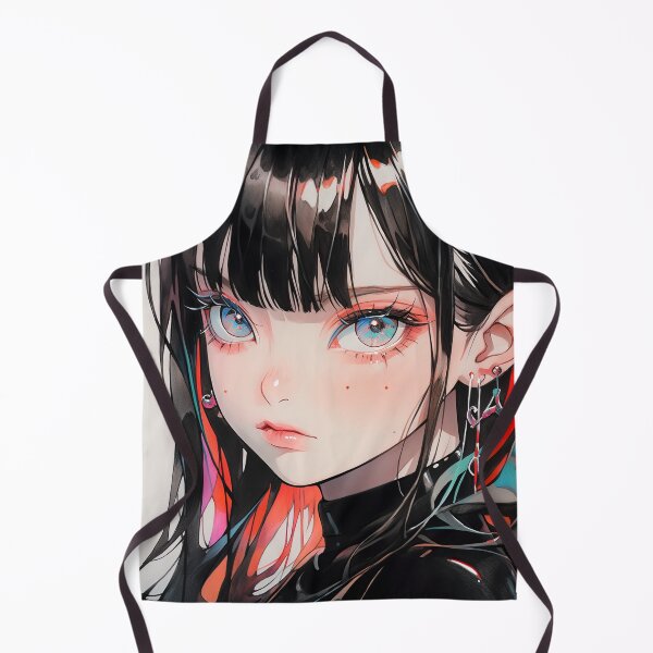 Item preview, Vivid Expressive Gaze Anime Girl designed and sold by bubblegoth.