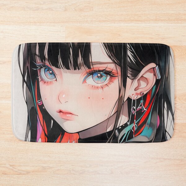 Item preview, Vivid Expressive Gaze Anime Girl designed and sold by bubblegoth.