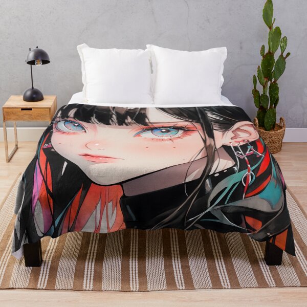 Item preview, Vivid Expressive Gaze Anime Girl designed and sold by bubblegoth.