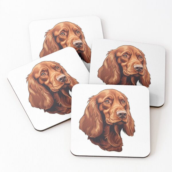 Item preview, Cute Irish Setter Mom Dad Guardian Angel Best Friend Doggie Paw designed and sold by SMARTKIT  DESIGNAGENCY.