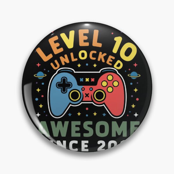 Item preview, level 10 unlocked awesome since 2014 designed and sold by first-shirt ⭐ ⭐ ⭐ ⭐ ⭐.