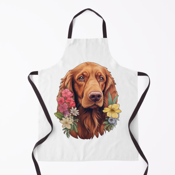 Item preview, Cute Flower Irish Setter Mom Dad Guardian Angel Best Friend Doggie Paw designed and sold by SMARTKIT  DESIGNAGENCY.