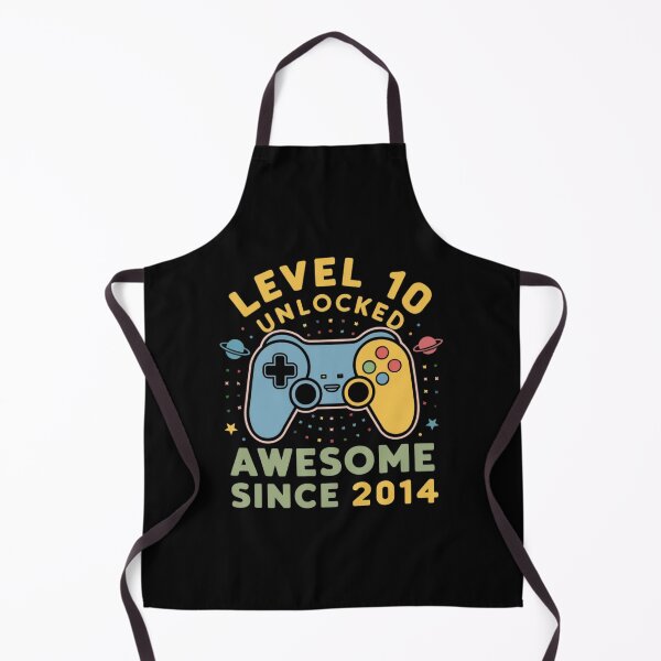 Item preview,  level 10 unlocked awesome since 2014 designed and sold by first-shirt ⭐ ⭐ ⭐ ⭐ ⭐.