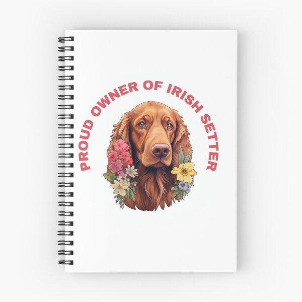 Item preview, Cute Flower Irish Setter Mom Dad Guardian Angel Best Friend Doggie Paw designed and sold by SMARTKIT  DESIGNAGENCY.