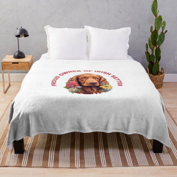 Item preview, Cute Flower Irish Setter Mom Dad Guardian Angel Best Friend Doggie Paw designed and sold by SMARTKIT DESIGNAGENCY.