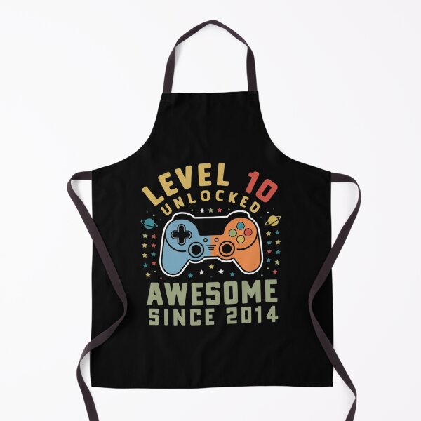 Item preview,  level 10 unlocked awesome since 2014 designed and sold by first-shirt ⭐ ⭐ ⭐ ⭐ ⭐.