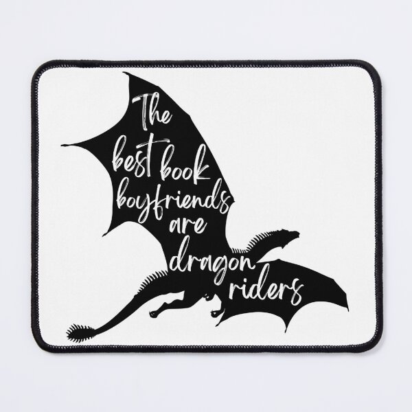 Item preview, The best book boyfriends are dragon riders designed and sold by bookishjargon.