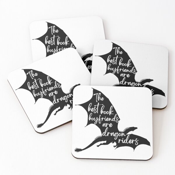 Item preview, The best book boyfriends are dragon riders designed and sold by bookishjargon.